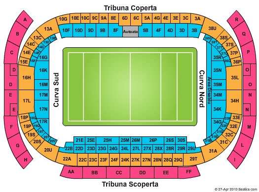 Six Nations: Italy vs. France Tickets 2011-03-12 Roma, RM, Stadio Flaminio